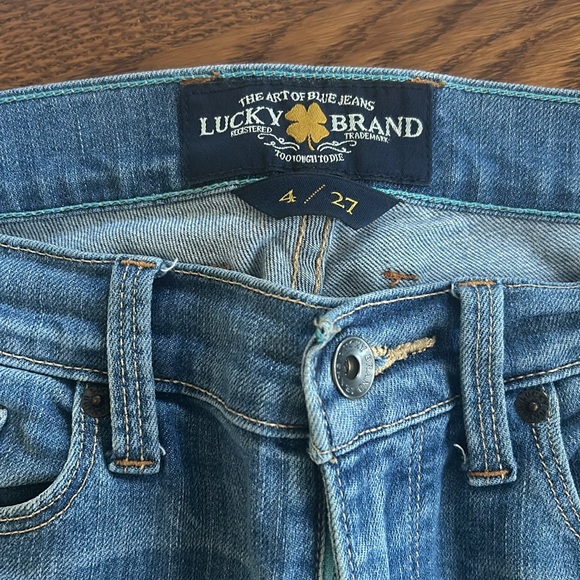 Lucky 🍀 Brand Sofia Capri Jeans - Picture 5 of 9